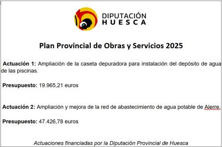 Plan Provincial de Obras y Servicios 2025