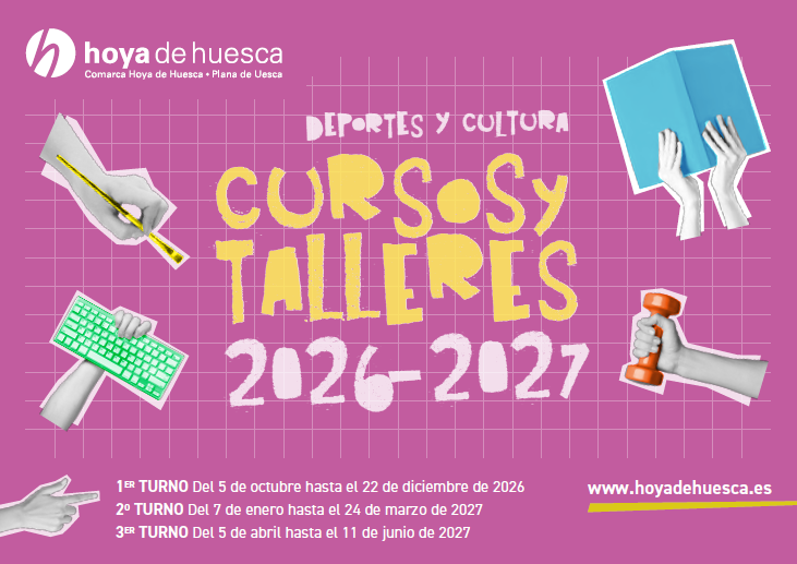 Imagen Actividades Culturales y Deportivas para el curso 2026-2027 de la Comarca de la Hoya de Huesca
